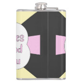 日は日に照り従う フラスク (裏面)