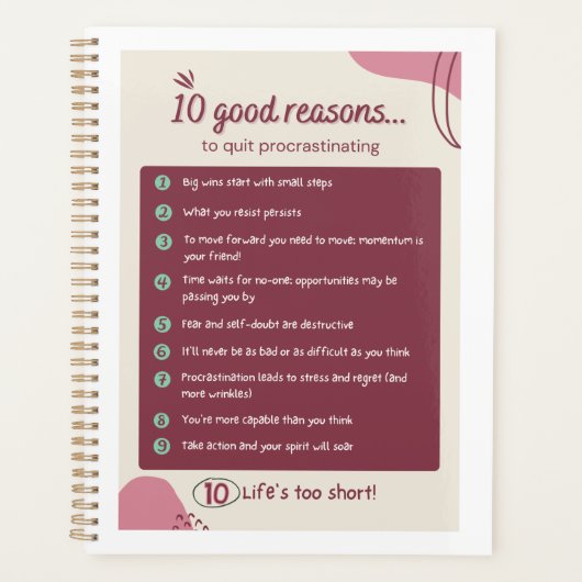 日やめプランナー プランナー手帳 (正面)