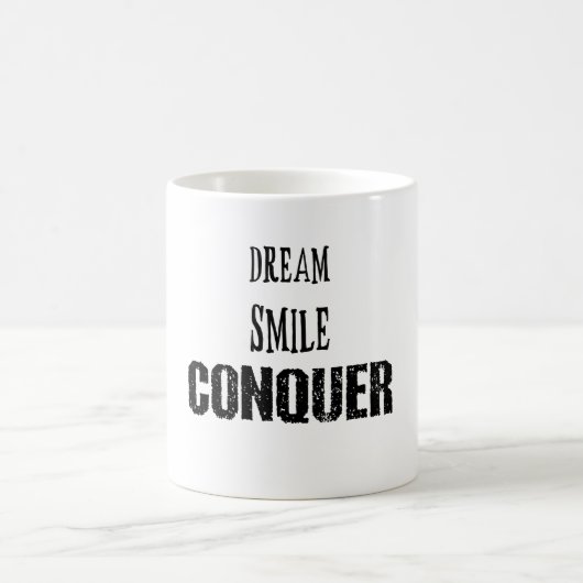 日やる気を起こさせる々のインスピレーションと成功のためのマグカップ コーヒーマグカップ (中央)
