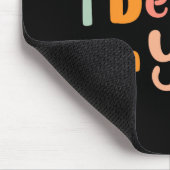 日やる気を起こさせる先生Groovy Iが信じお客様 マウスパッド (コーナー)