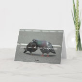 日をハトと一緒に守る 案内状 (裏面)