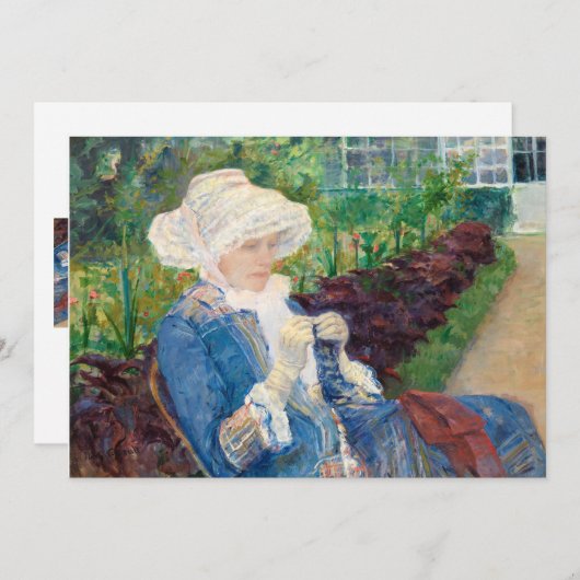 日を切り抜遠くにく 招待状 (正面/裏面)