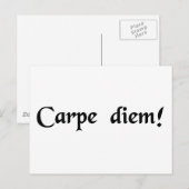 日を取れ。 ポストカード (正面/裏面)