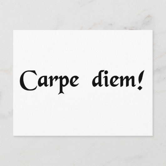 日を取れ。 ポストカード (正面)