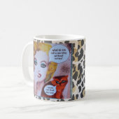 日を呼ぶ何がcoffなしでコーヒー・マグ コーヒーマグカップ (正面左)