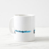 日を悩まして下さい! 美容院のためのギフトのマグ コーヒーマグカップ (正面左)