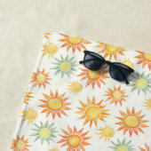 日を照らす ビーチタオル (インサイチュ)