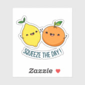 日を絞るフルーツパ前向きン シール (シート)