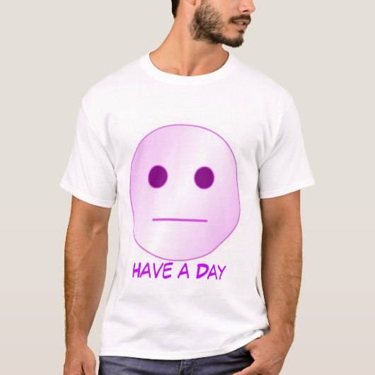 日を過して下さい Tシャツ (正面)