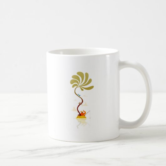 日を離れて コーヒーマグカップ (右)