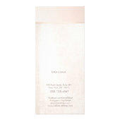 日エレガントスパピンク大理石サロン価格表メニュー ラックカード (裏面)