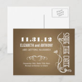 日エレガント付はがきを保存する 案内ポストカード (正面/裏面)