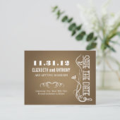 日エレガント付はがきを保存する 案内ポストカード (スタンド正面)