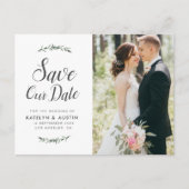 日エレガント付を除く植物結婚式 ポストカード (正面)