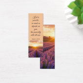 日エレガント没ラベンダーランドスケープ聖句 (デスク)