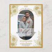 日エレガント花の植物写真保存日 ポストカード (正面)