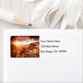 日エンドキャンドルズティックタワーオーバーフローカニョンランズNP ラベル (インサイチュ)