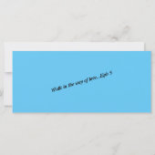 日カジュアル花の国の道路の日付注記を保存 (裏面)