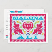 日カスタマイズ付ポストカードの保存 案内ポストカード (正面/裏面)