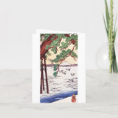 日カッコいい本のヴィンテージ浮世絵 カード (裏面)