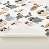 日カッコいい照おもしろい眼鏡 シェルパブランケット (3/4)