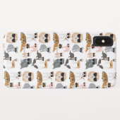 日カッコいい照おもしろい眼鏡 Case-Mate iPhoneケース (裏面(横))