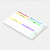 日カラフル々プランナー ポストイット (アングル)