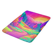 日カラフル没ビュー バスマット (アングル)