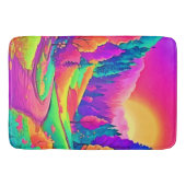 日カラフル没ビュー バスマット (正面)