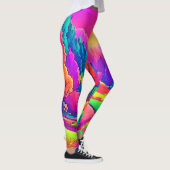 日カラフル没ビュー レギンス (右)