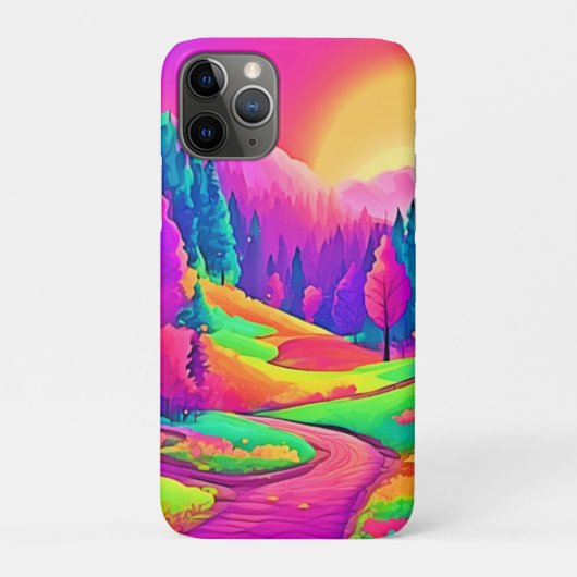 日カラフル没ビュー Case-Mate iPhoneケース (裏)