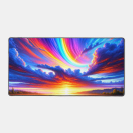 日カラフル没 デスクマット