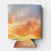 日カラフル没:炎々とした空の夕暮れ。 缶クーラー (裏面)