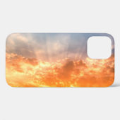日カラフル没:炎々とした空の夕暮れ。 Case-Mate iPhoneケース (裏面 (横))