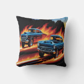 日クラシックの入り時に炎を上げる熱棒 クッション (正面)