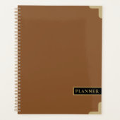 日クラシックスタイリッシュ団体や組織用プランナー プランナー手帳 (正面)