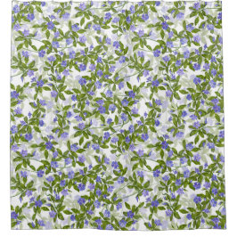 日クラシックパターン シャワーカーテン