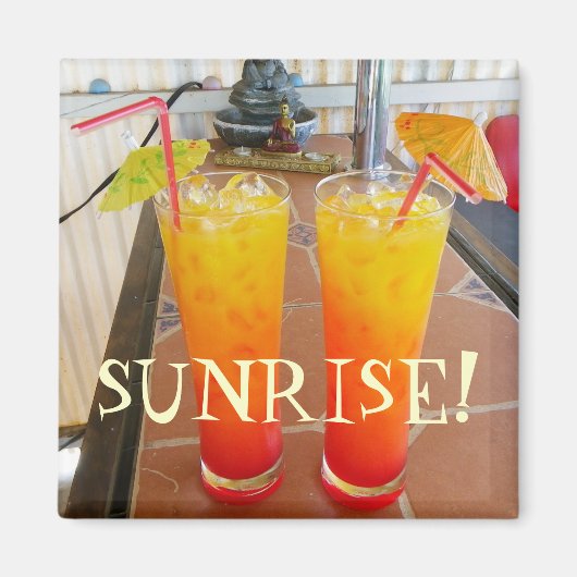 日クール出磁石！ マグネット (正面)