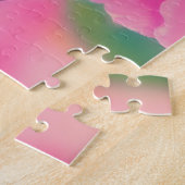 日クール没のサングラスを持つ鳥 ジグソーパズル (側面)