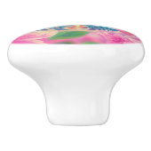 日クール没のサングラスを持つ鳥 セラミックノブ (側面)