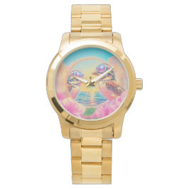 日クール没のサングラスを持つ鳥 腕時計