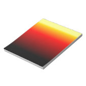 日グラデーション没 ノートパッド (回転)