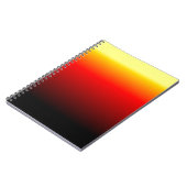 日グラデーション没 ノートブック (左側)