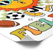 日ゲームを開始先生キッズフィールド日20 ポスター (角)