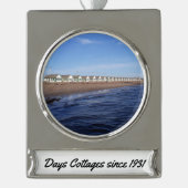 日コテージバナーオーナメント シルバープレートバナーオーナメント (正面)