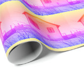 日コテージラッピング紙「Ticky Tacky」 ラッピングペーパー (ロールコーナー)