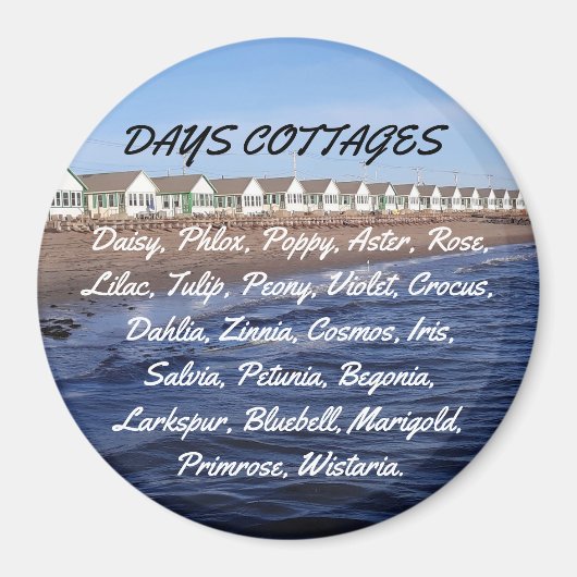 日コテージ転がコール・マグネット マグネット (正面)