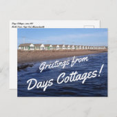 日コテージCape Cod Bayから見たポストカード ポストカード (正面/裏面)