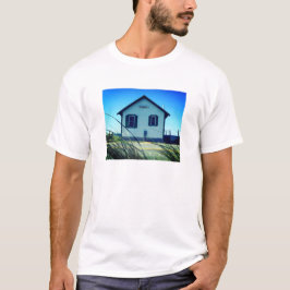 日コテージTシャツ（写真とロゴ付き） Tシャツ