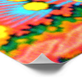 日サイケデリック没ヴィンテージ60のアポップ・アートのートポスター ポスター (角)